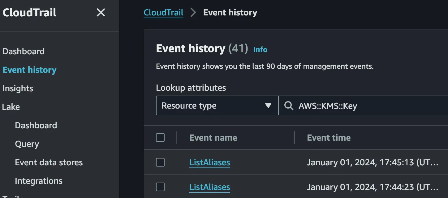 CloudTrail_Eventhistory_kms_key